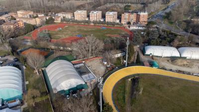 LAVORI MOTOVELODROMO CAMPO SCUOLA FERRARA