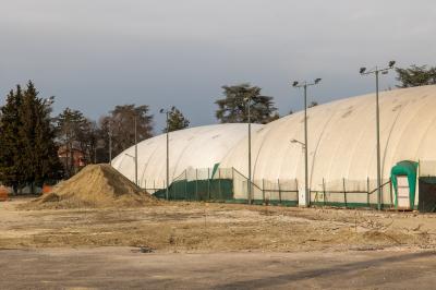 LAVORI MOTOVELODROMO CAMPO SCUOLA FERRARA