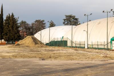 LAVORI MOTOVELODROMO CAMPO SCUOLA FERRARA