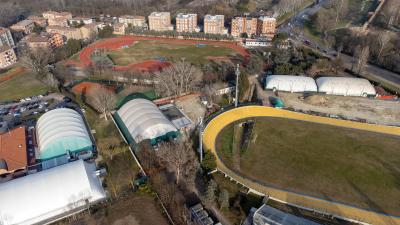 LAVORI MOTOVELODROMO CAMPO SCUOLA FERRARA