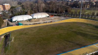 LAVORI MOTOVELODROMO CAMPO SCUOLA FERRARA