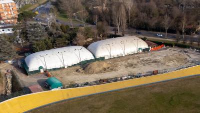 LAVORI MOTOVELODROMO CAMPO SCUOLA FERRARA