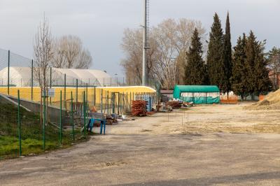 LAVORI MOTOVELODROMO CAMPO SCUOLA FERRARA