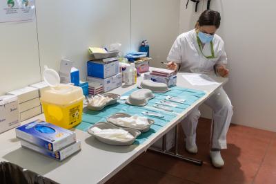 VACCINAZIONE PROFUGHI UCRAINA FERRARA