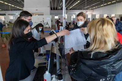 VACCINAZIONE PROFUGHI UCRAINA FERRARA