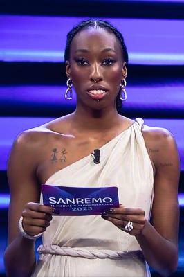 PAOLA EGONU AL FESTIVAL DI SANREMO