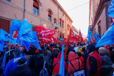 PRESIDIO SINDACATI PREFETTURA FERRARA