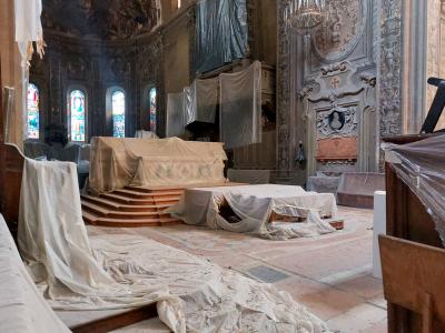 LAVORI RESTAURO DUOMO FERRARA