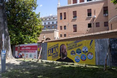 CARTELLONI ELETTORALI ANSELMO FABBRI FERRARA