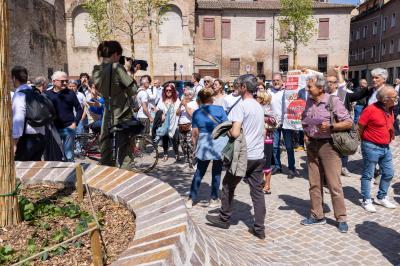 INAUGURAZIONE PIAZZA CORTEVECCHIA FERRARA