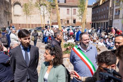 INAUGURAZIONE PIAZZA CORTEVECCHIA FERRARA