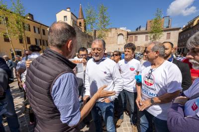 INAUGURAZIONE PIAZZA CORTEVECCHIA FERRARA