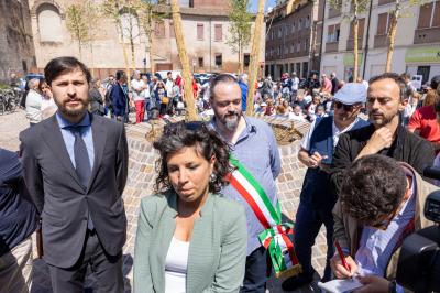 INAUGURAZIONE PIAZZA CORTEVECCHIA FERRARA