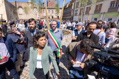 INAUGURAZIONE PIAZZA CORTEVECCHIA FERRARA