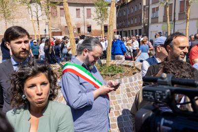 INAUGURAZIONE PIAZZA CORTEVECCHIA FERRARA