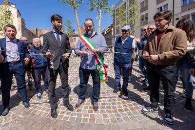 INAUGURAZIONE PIAZZA CORTEVECCHIA FERRARA