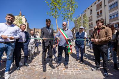 INAUGURAZIONE PIAZZA CORTEVECCHIA FERRARA