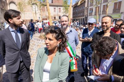 INAUGURAZIONE PIAZZA CORTEVECCHIA FERRARA