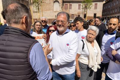 INAUGURAZIONE PIAZZA CORTEVECCHIA FERRARA