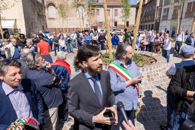 INAUGURAZIONE PIAZZA CORTEVECCHIA FERRARA