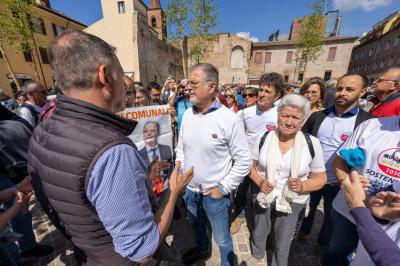 INAUGURAZIONE PIAZZA CORTEVECCHIA FERRARA