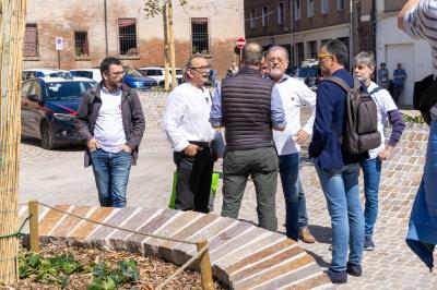 INAUGURAZIONE PIAZZA CORTEVECCHIA FERRARA