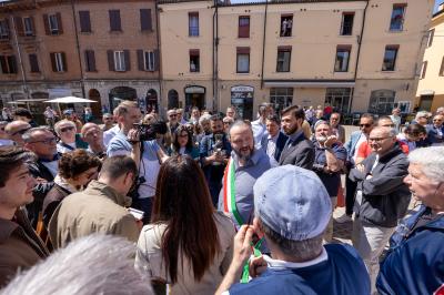 INAUGURAZIONE PIAZZA CORTEVECCHIA FERRARA