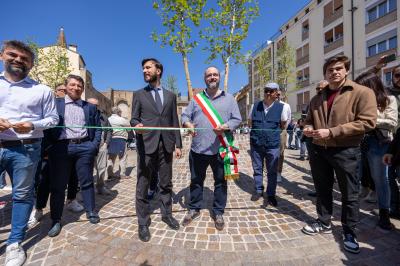 INAUGURAZIONE PIAZZA CORTEVECCHIA FERRARA