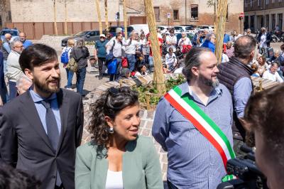 INAUGURAZIONE PIAZZA CORTEVECCHIA FERRARA