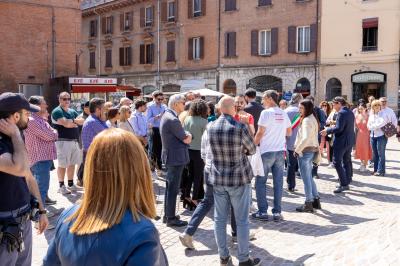 INAUGURAZIONE PIAZZA CORTEVECCHIA FERRARA