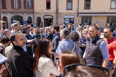 INAUGURAZIONE PIAZZA CORTEVECCHIA FERRARA