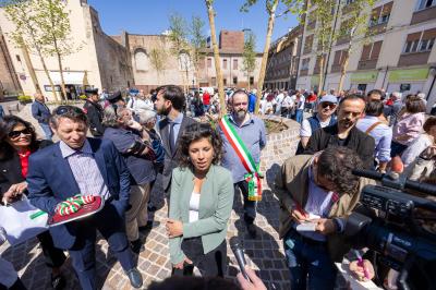 INAUGURAZIONE PIAZZA CORTEVECCHIA FERRARA