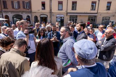 INAUGURAZIONE PIAZZA CORTEVECCHIA FERRARA