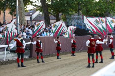 PALIO PIAZZA ARIOSTEA 2024 FERRARA