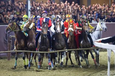 PALIO PIAZZA ARIOSTEA 2024 FERRARA