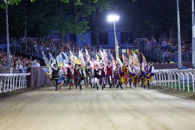 PALIO PIAZZA ARIOSTEA 2024 FERRARA