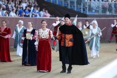 PALIO PIAZZA ARIOSTEA 2024 FERRARA