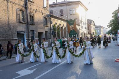 PALIO PIAZZA ARIOSTEA 2024 FERRARA