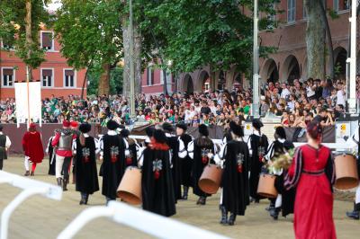 PALIO PIAZZA ARIOSTEA 2024 FERRARA