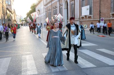 PALIO PIAZZA ARIOSTEA 2024 FERRARA