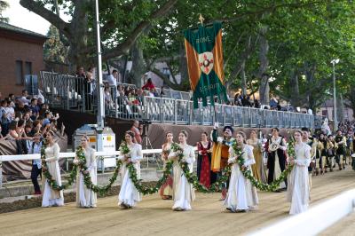 PALIO PIAZZA ARIOSTEA 2024 FERRARA