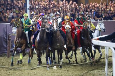 PALIO PIAZZA ARIOSTEA 2024 FERRARA