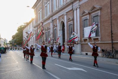 PALIO PIAZZA ARIOSTEA 2024 FERRARA