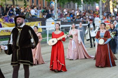 PALIO PIAZZA ARIOSTEA 2024 FERRARA