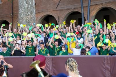 PALIO PIAZZA ARIOSTEA 2024 FERRARA