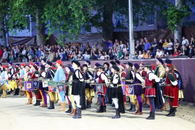 PALIO PIAZZA ARIOSTEA 2024 FERRARA