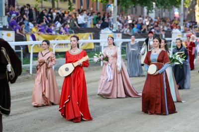 PALIO PIAZZA ARIOSTEA 2024 FERRARA