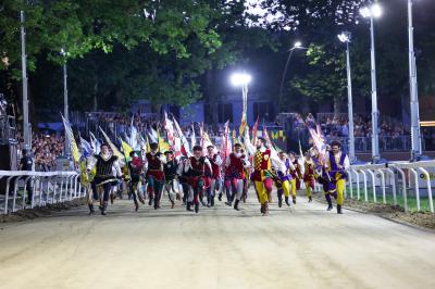 PALIO PIAZZA ARIOSTEA 2024 FERRARA