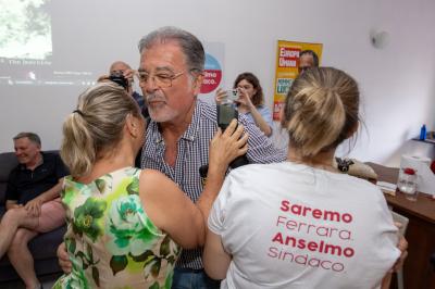 FABIO ANSELMO DOPO IL VOTO FERRARA