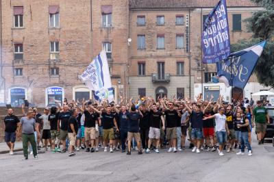 PROTESTA ULTRAS CONTRO TACOPINA FERRARA